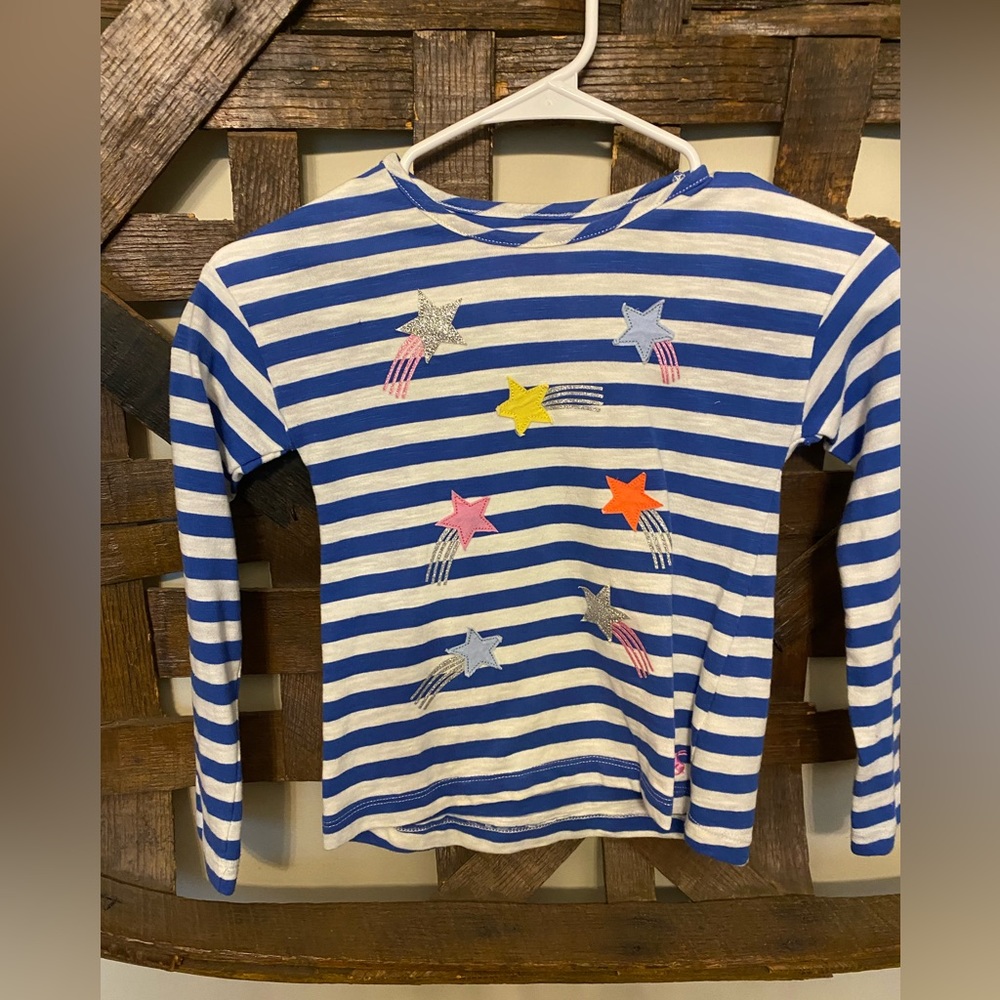 Good condition. Stripes with stars - long sleeve tshirt.